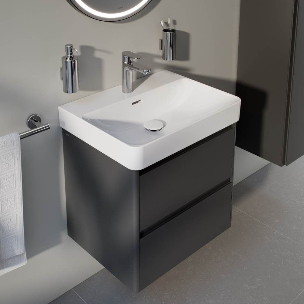 Praustuvo maišytuvas LAUFEN PRO X Eco+ 125 mm, be dugno vožtuvo, chromas, HF506904100000