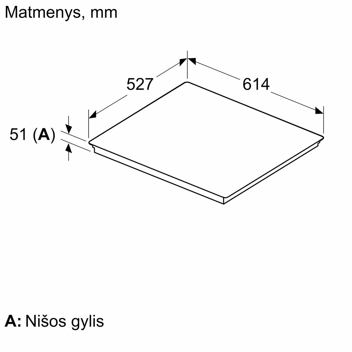 Įmontuojama indukcinė kaitlentė Neff N 90, T66YYY4B0, 60 cm