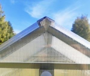 Šiltnamis KLASIKA BERNARD 9,4 m2 (plotis 2,35 m), danga 6 mm ilgis 4 m
