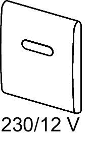 Nuleidimo plokštė Tece Planus pisuarui su IR jutikliu, 12 V, balta matinė , 9242355