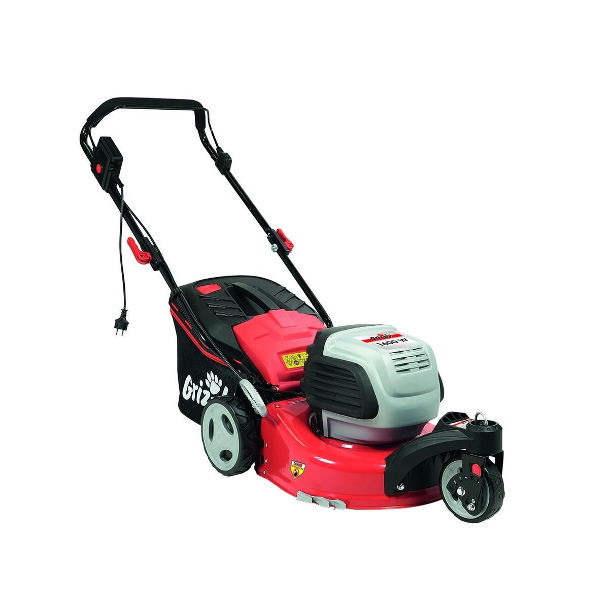 Elektrinė vejapjovė Grizzly ERM 1642 Trike, 1600 W