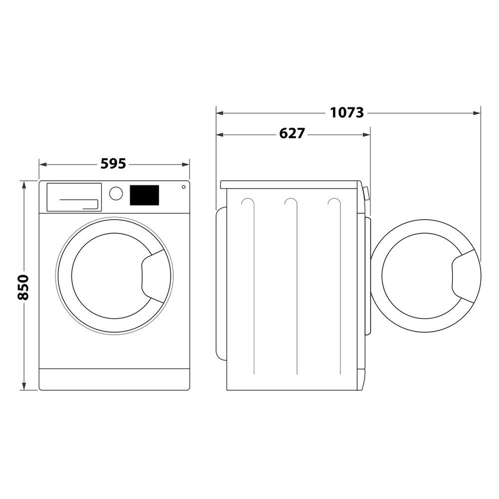 Skalbimo mašina Whirlpool FFB 9479 BV EE, 9 kg