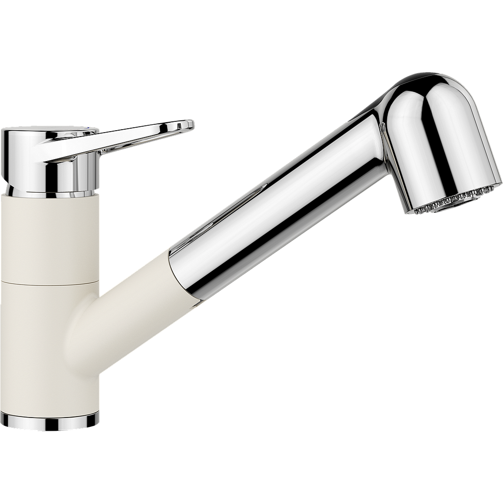 Plautuvės maišytuvas BLANCO WEGA-S II Balta/chrome HD