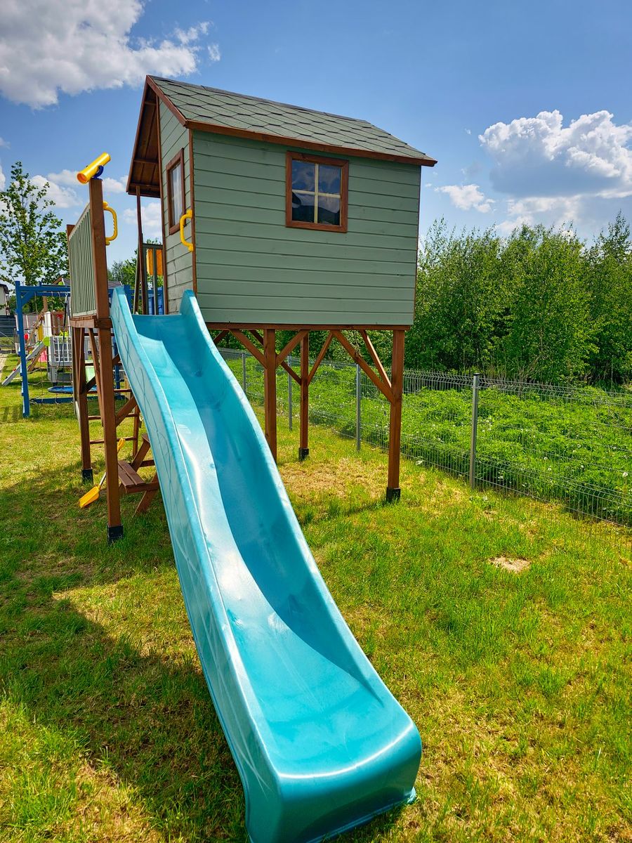 Čiuožykla 300 cm, turkio spalvos Čiuožykla 300 cm, turkio spalvos