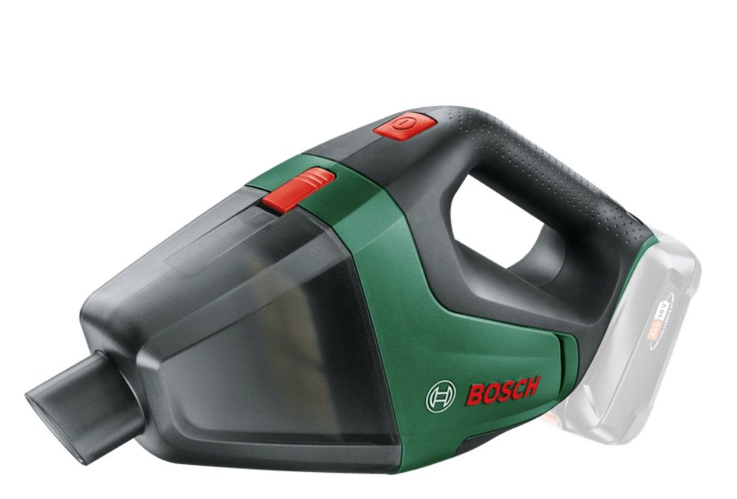 Akumuliatorinis rankinis dulkių siurblys Bosch UniversalVac 18, 06033B9102 (be akumuliatoriaus ir pa Akumuliatorinis rankinis dulkių siurblys Bosch UniversalVac 18, 06033B9102 (be akumuliatoriaus ir pa