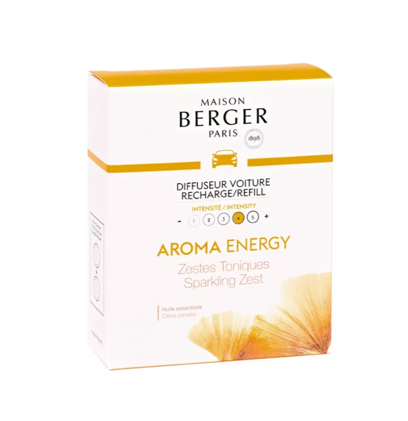 Kvapiklis automobiliui Maison Berger Aroma Energy, 6417 Kvapiklis automobiliui Maison Berger Aroma Energy, 6417