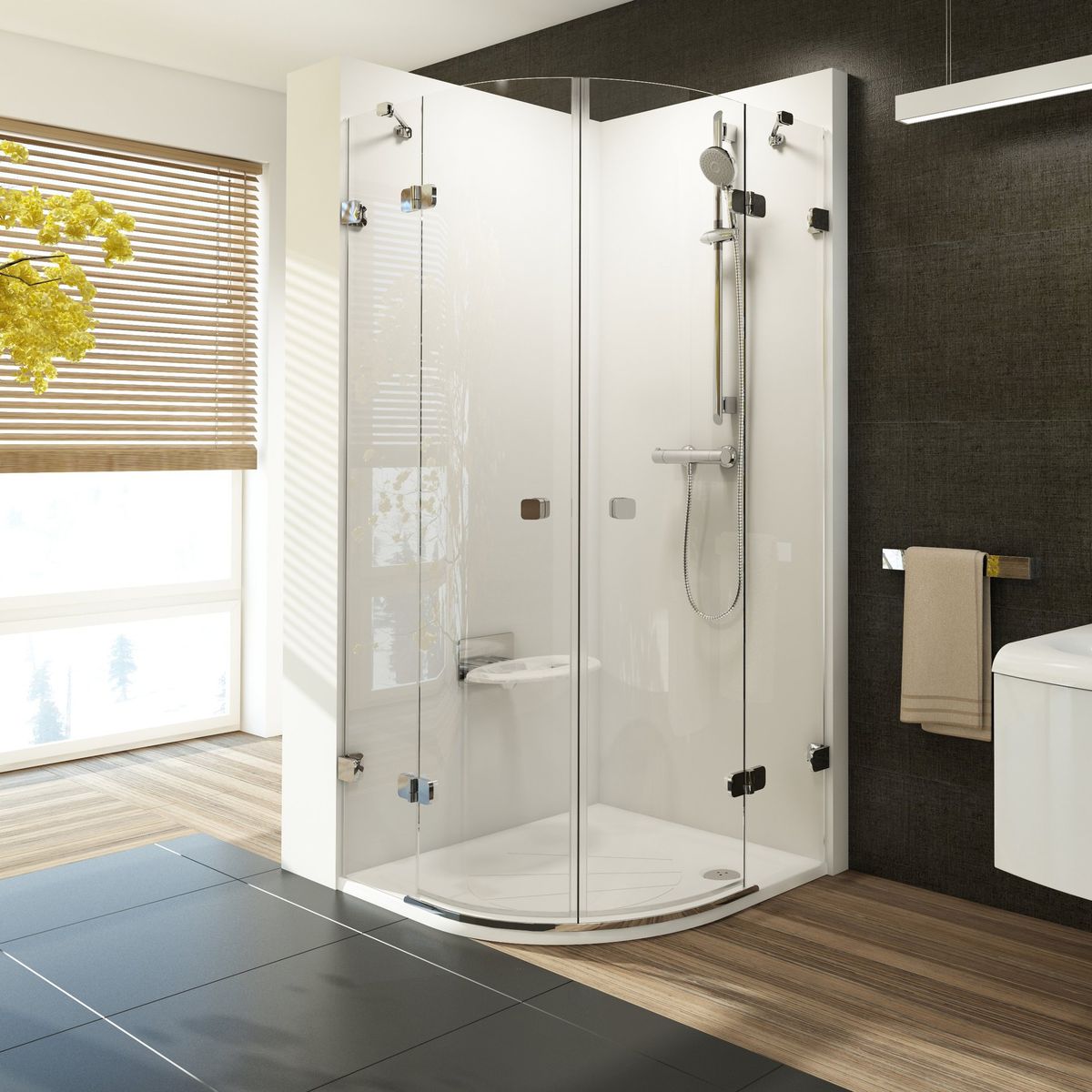 Montavimo rinkinys B SET BSRV4, BSKK4-100 chromas D01000A074