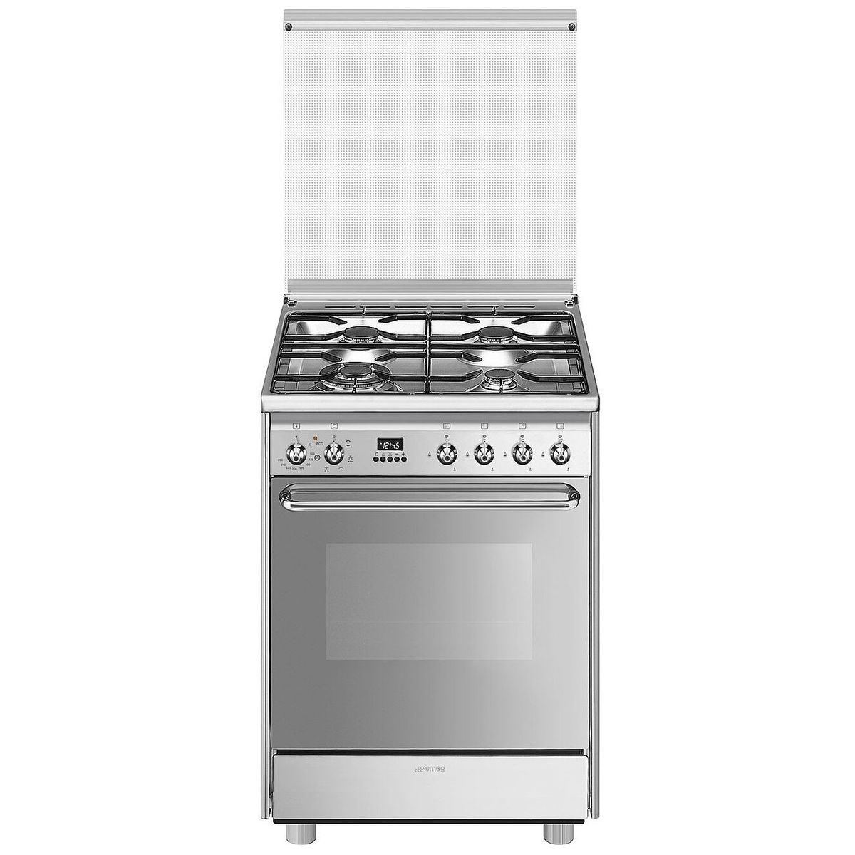 Dujinė viryklė su elektrine orkaite SMEG SCB60MX9