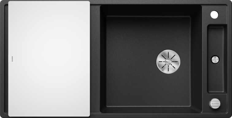 Silgranitinė plautuvė BLANCO AXIA III XL 6 S SILG PDUR Antracitas Z.GL InFino M.AF
