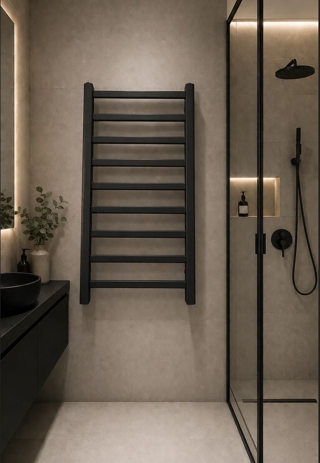 Rankšluosčių džiovintuvas Očenašek BNP 50x90 cm, juodas, BNP500900BL