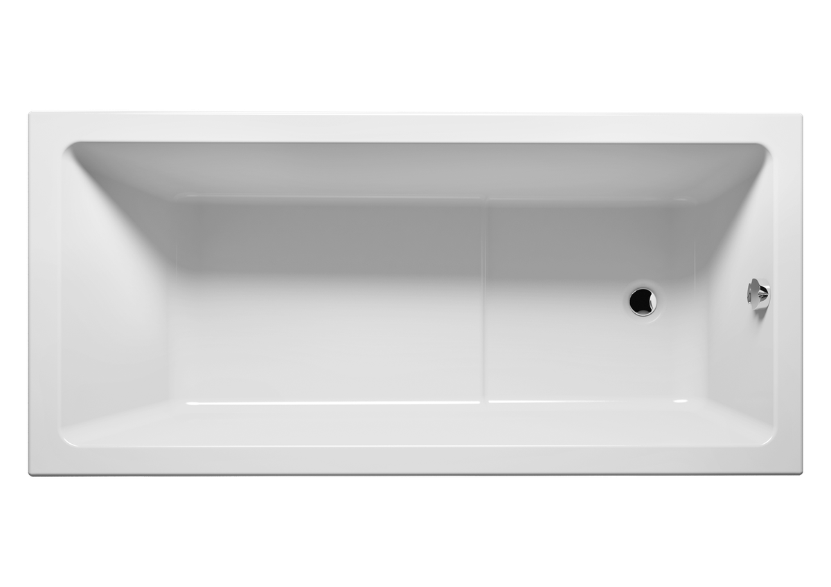 Akrilinė vonia Riho Lusso Plus 170x80 cm, balta, B006001005