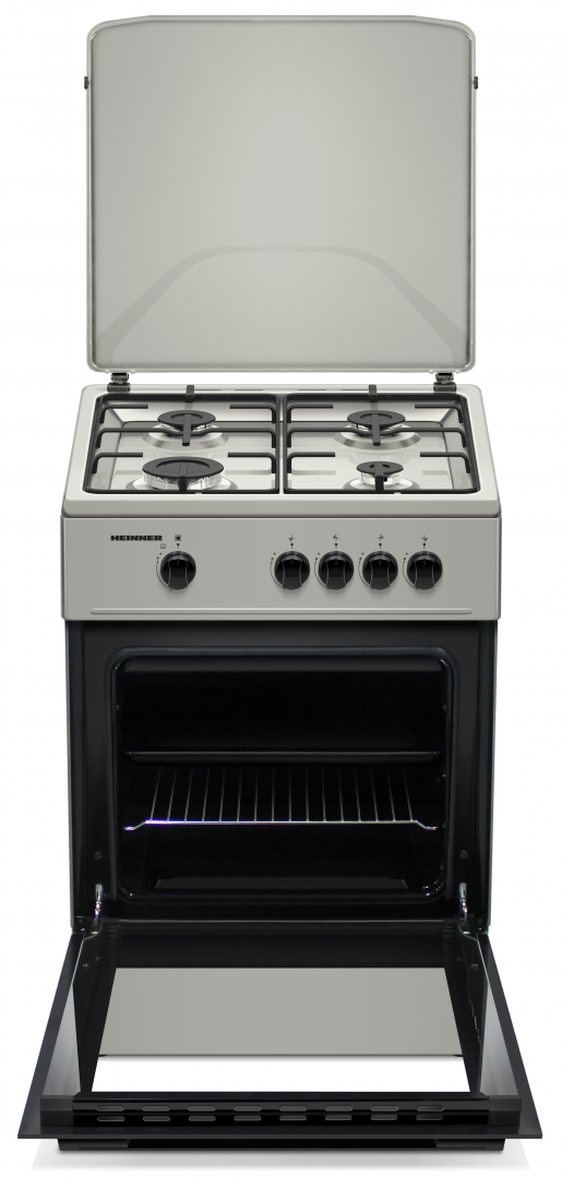 Dujinė viryklė HFSC-K6060SL HEINNER Dujinė viryklė HFSC-K6060SL HEINNER