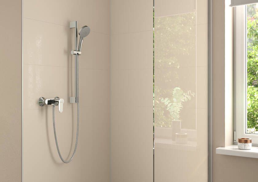 Dušo maišytuvas HANSGROHE Vernis Blend, chromas, 71640000