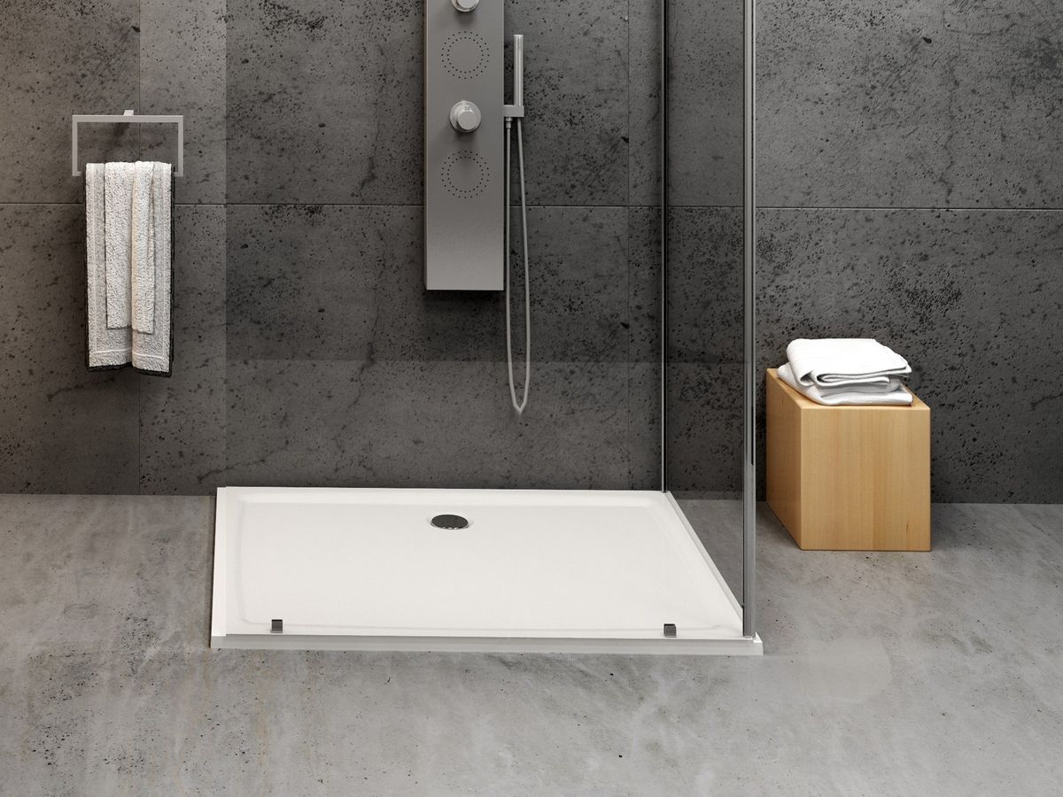 Dušo padėklas Ravak Gigant Pro Flat, 100 x 90 cm, baltas, XA03A711010