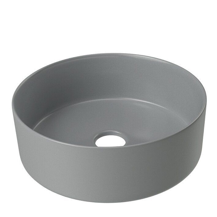Praustuvas Kame Tondo Round 35 cm pilkas