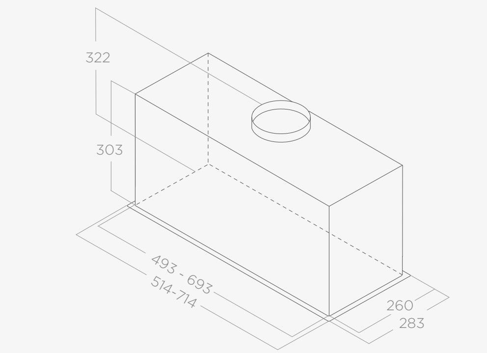 Gartraukis ELICA ENTER WH/A/52