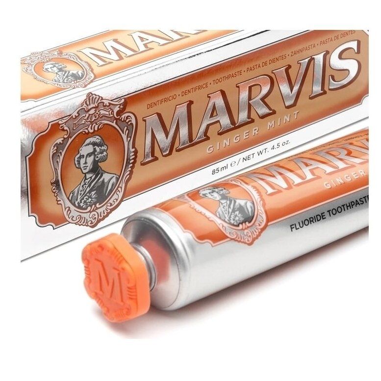 Dantų pasta Marvis Ginger Mint Imbero ir mėtų skonio 85 ml 8004395111732