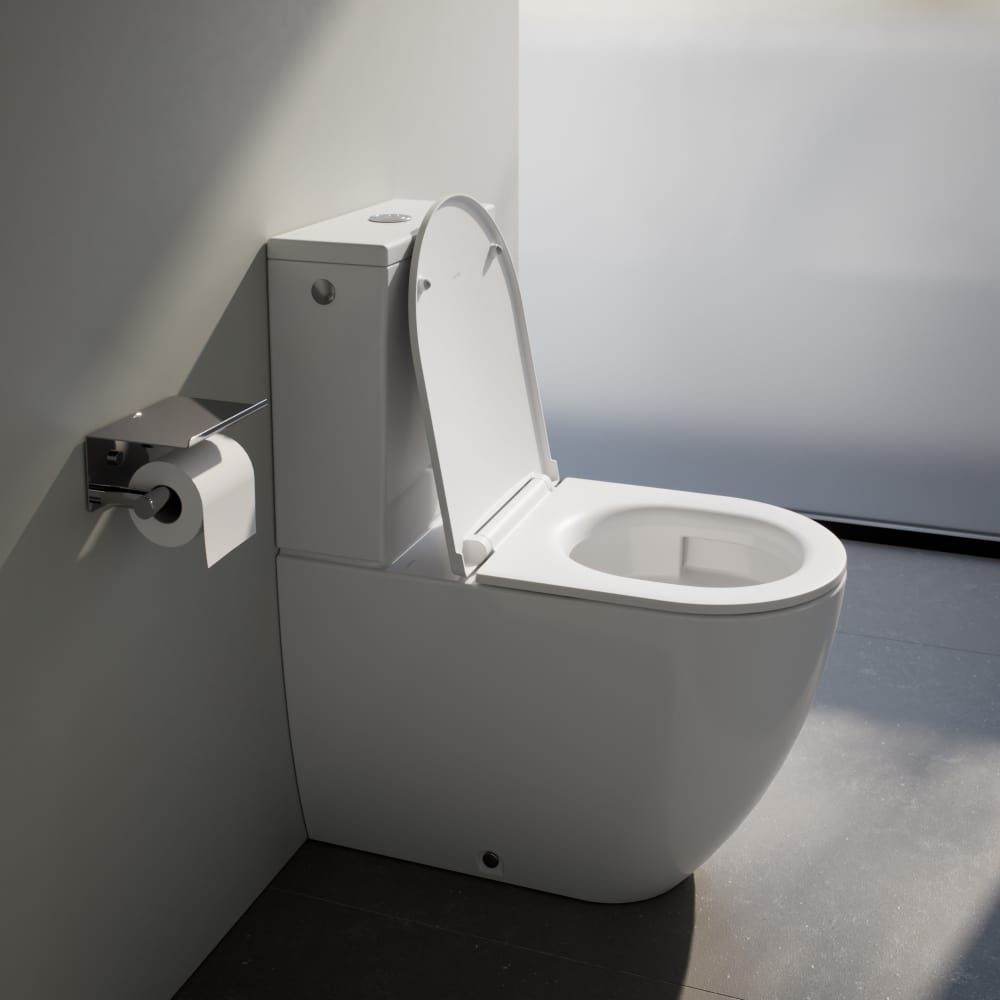 WC bakelis LAUFEN PRO su šoniniu vandens pajungimu, baltas, H8299520009721