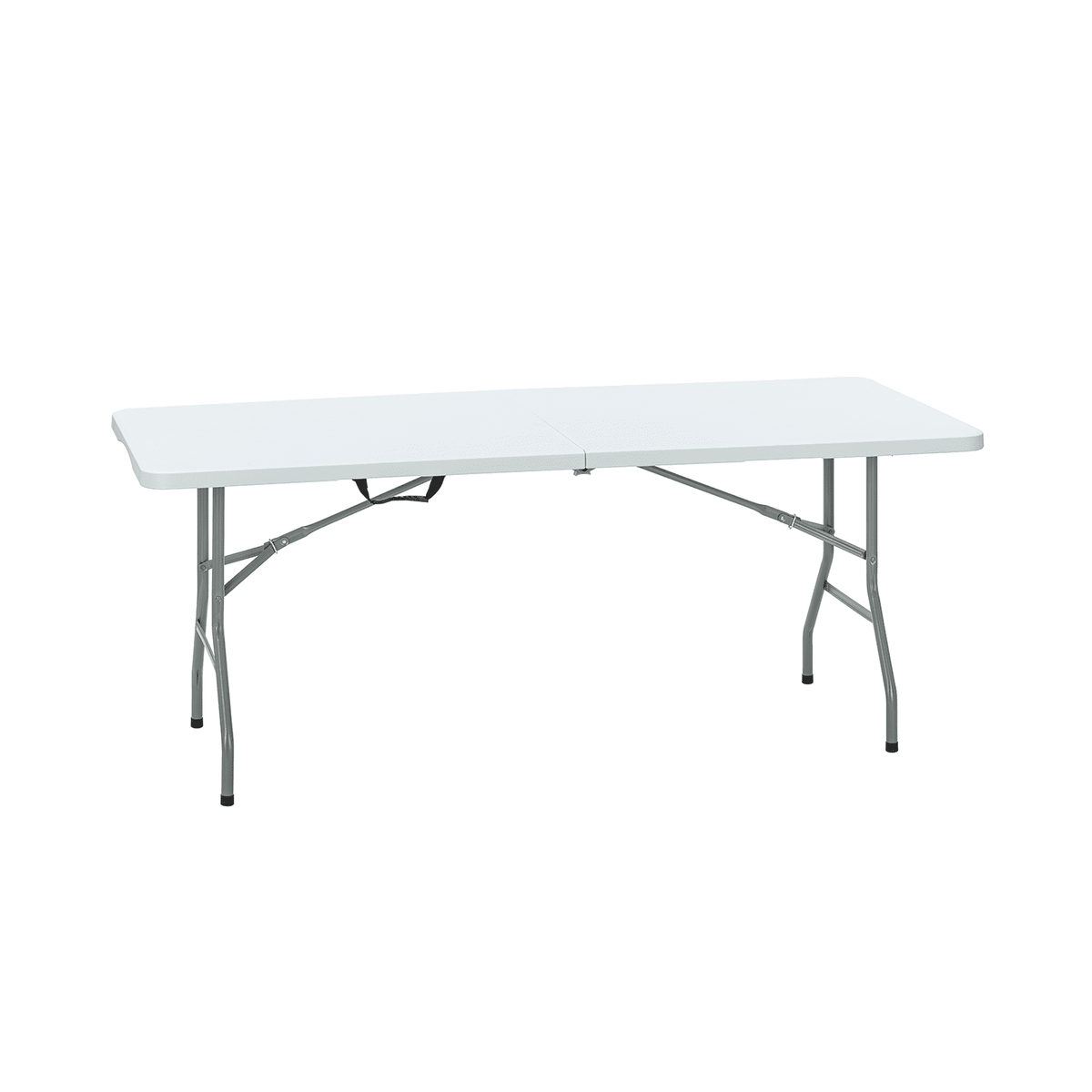 Sulankstomas lauko stalas HATIS, 152 x 70 x 74 cm, baltas Sulankstomas lauko stalas HATIS, 152 x 70 x 74 cm, baltas