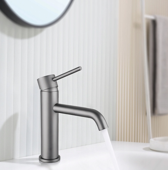 Maišytuvas praustuvui Balneo CASCADE - 1, juodo metalo sp., H0101070101