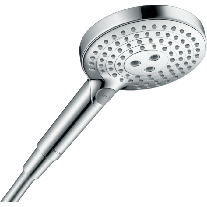 Rankinė dušo galva Hansgrohe Raindance Select S 120 3jet PowderRain, chromas 26014000