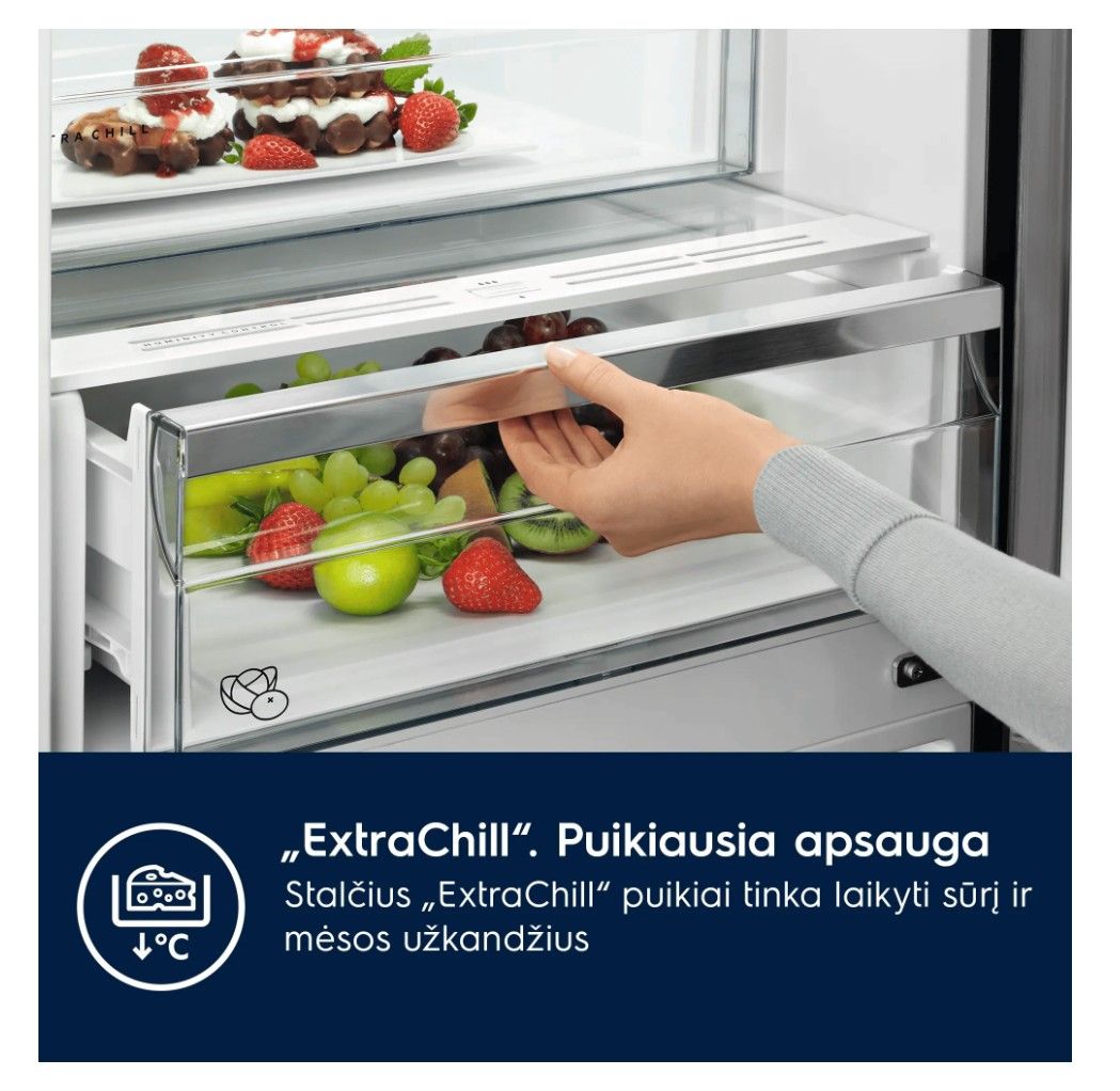 Šaldytuvas Electrolux E8MNCC18S
