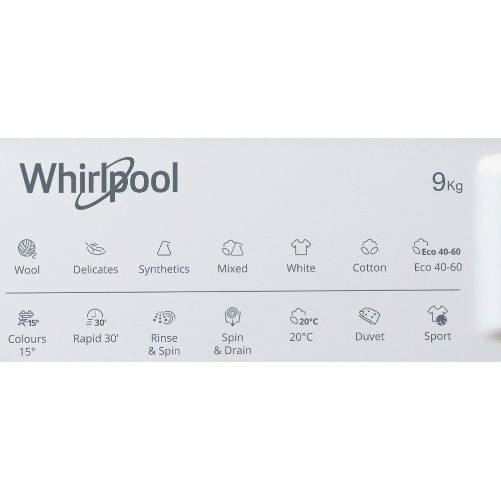 Įmontuojama skalbimo mašina Whirlpool WMWG 91485 EU Įmontuojama skalbimo mašina Whirlpool WMWG 91485 EU