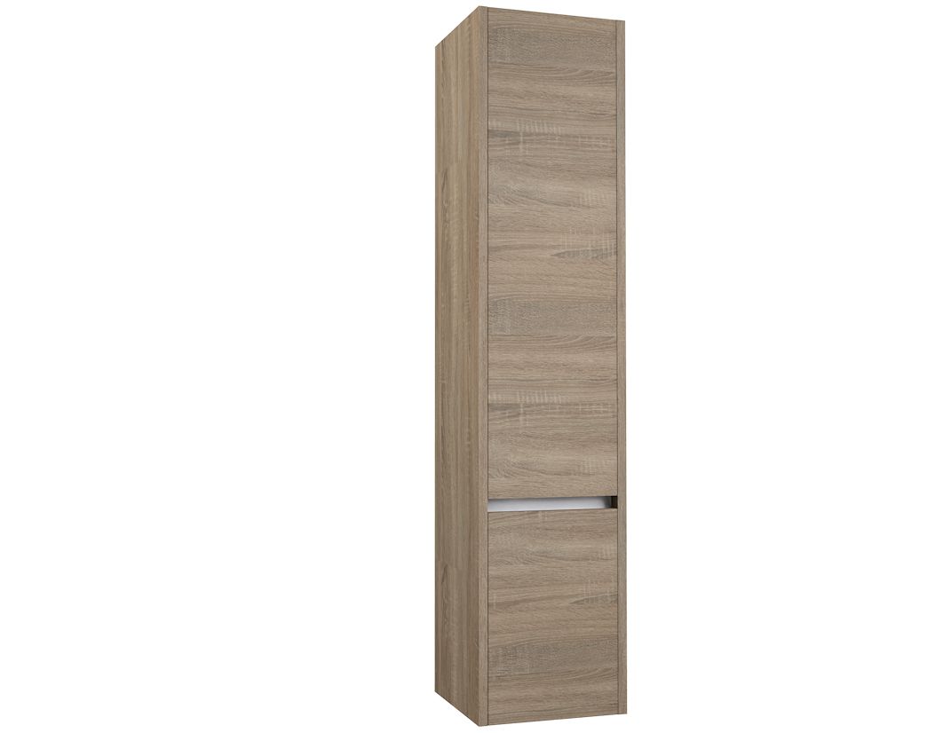 Ukinė spintelė, pilkas ąžuolas, 35 cm, TU/35-2/10P1