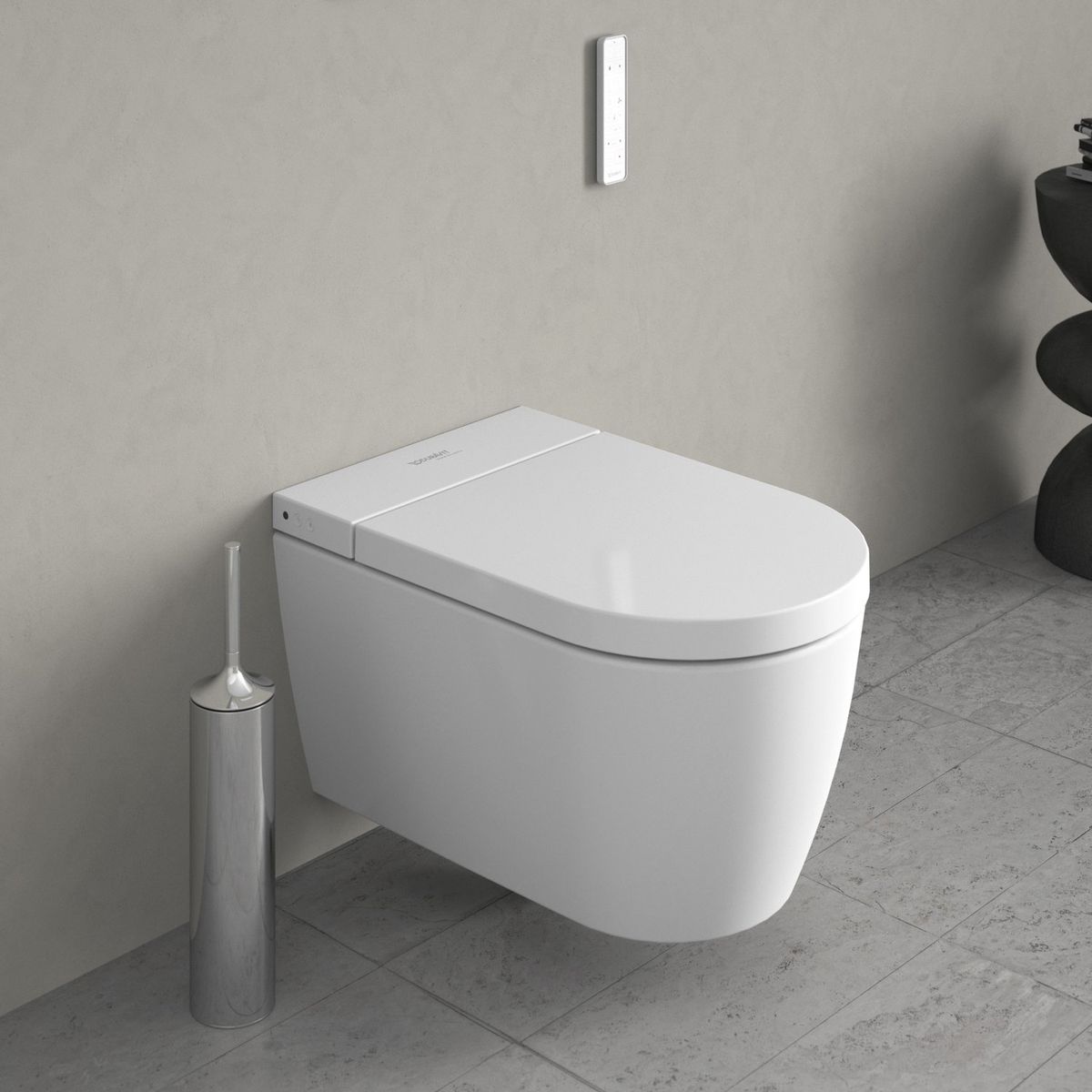 Pakabinamas klozetas Duravit SensoWash Starck f Lite compact, baltas 650001012004310