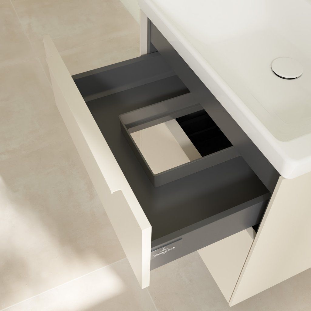 Spintelė praustuvui SUBWAY 3.0, 572x576x478 mm, su 2 stalčiais, Cashmere Grey C57802VN Spintelė praustuvui SUBWAY 3.0, 572x576x478 mm, su 2 stalčiais, Cashmere Grey C57802VN
