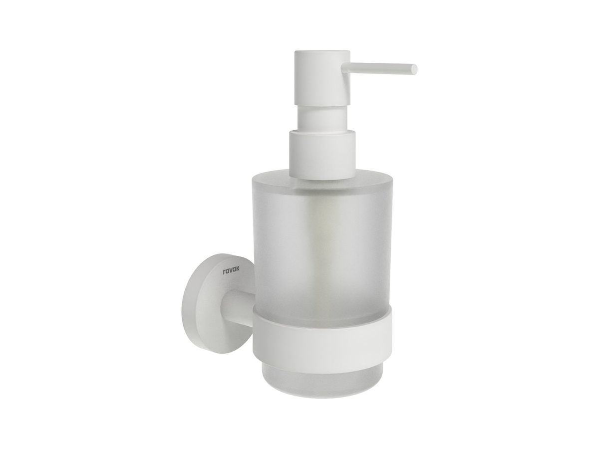 Muilo dozatorius Ravak KN 231.10WHM, matinis baltas, X07P1323