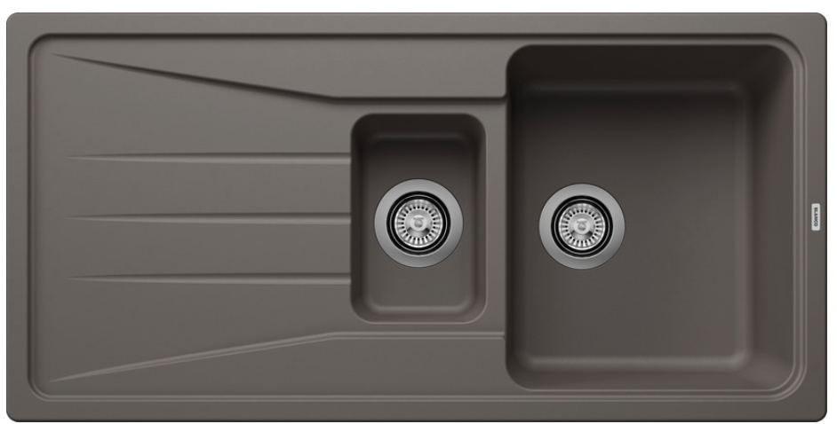 Silgranitinė plautuvė BLANCO SONA 6 S SILG Pilka O.ZUB O.AF