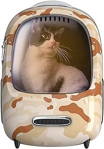 Kuprinė naminiams gyvūnams Petkit Breezy Dome 2, Camo