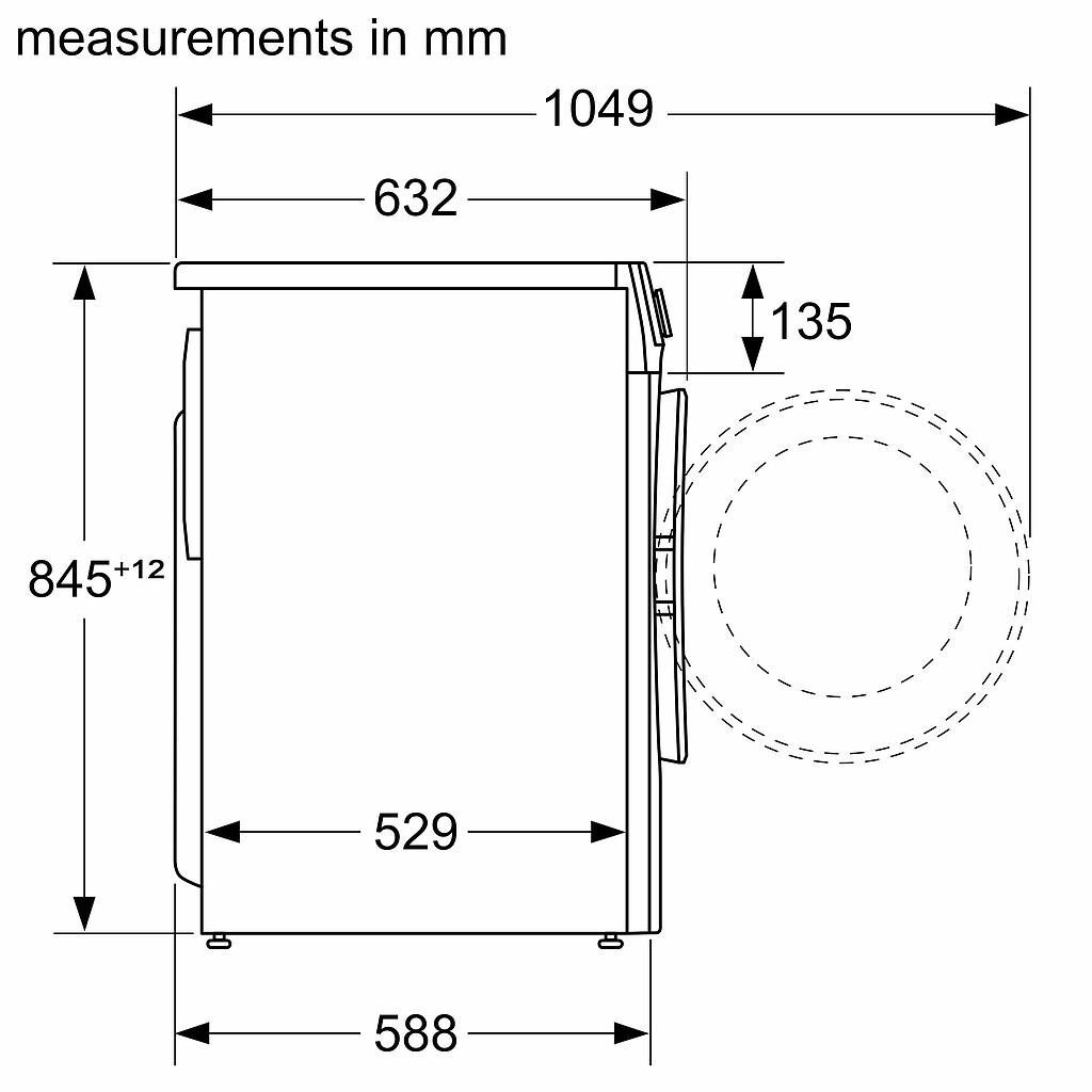 Skalbyklė BOSCH WGG254AMSN