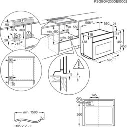 Orkaitė ELECTROLUX EVL9E2DGT3 Orkaitė ELECTROLUX EVL9E2DGT3