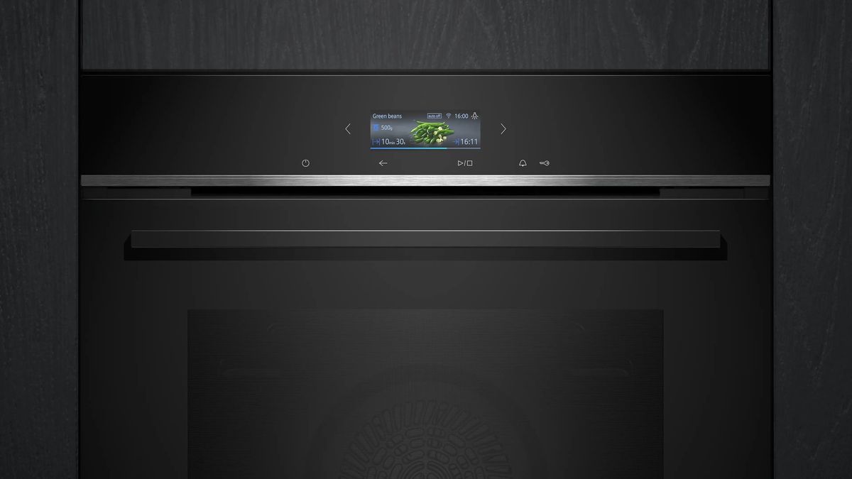 Įmontuojama orkaitė Siemens iQ700, HB774GLB1, 71 l