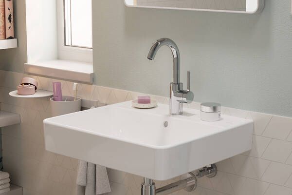 Praustuvo maišytuvas HANSGROHE Zesis S 210 CoolStart su pasukamu snapu, chromo, 74741000 Praustuvo maišytuvas HANSGROHE Zesis S 210 CoolStart su pasukamu snapu, chromo, 74741000