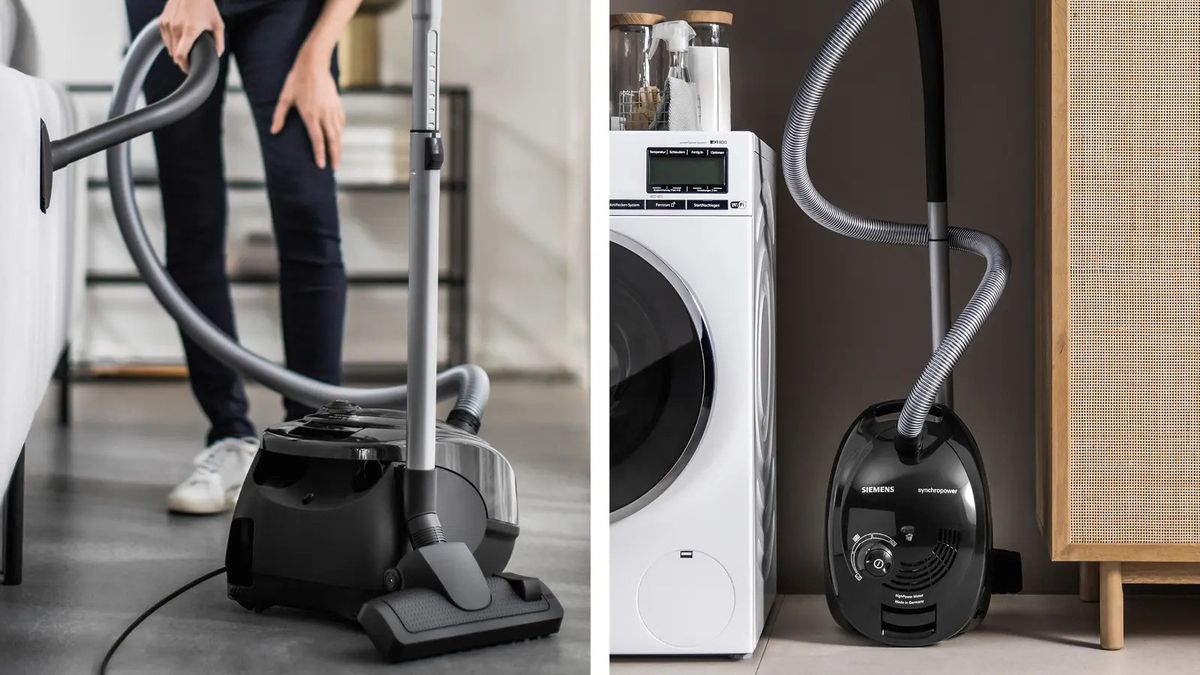 Dulkių siurblys Siemens VS06A212, 600 W Dulkių siurblys Siemens VS06A212, 600 W
