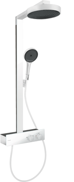 Dušo sistema Hansgrohe Rainfinity 250 1jet EcoSmart, balta matinė, 28742700 Dušo sistema Hansgrohe Rainfinity 250 1jet EcoSmart, balta matinė, 28742700