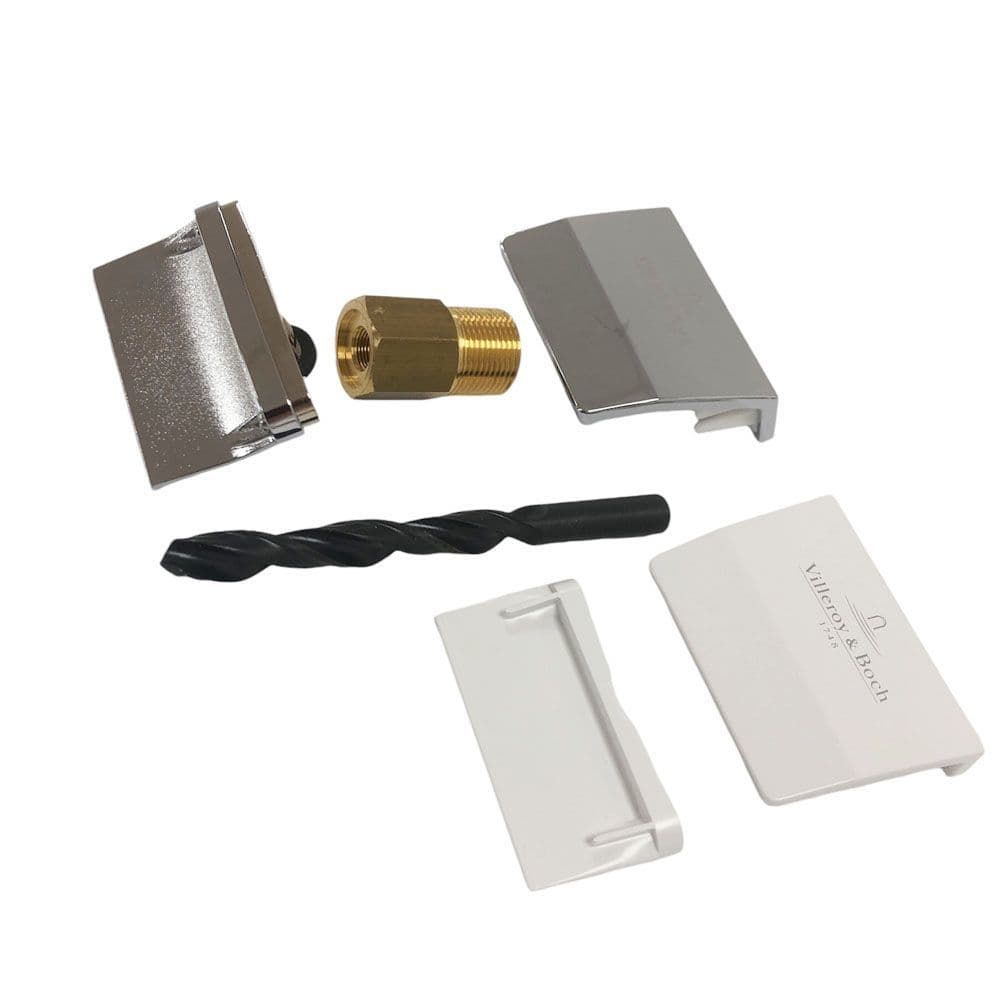 Vandens pripildymo sistema voniai Villeroy&Boch Squaro Edge 12, chromas, UPCON0123