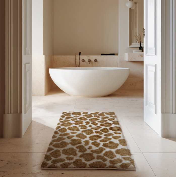 Vonios kilimėlis GIRAFFE 70x120cm, 1002956610001/70