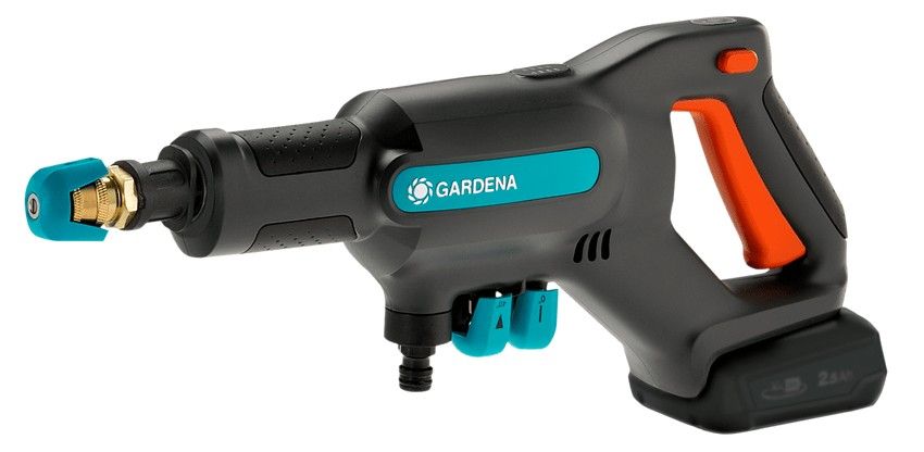 Vidutinio slėgio akumuliatorinė plovykla Gardena AquaClean 24 / 18V P4A, 14800-20 9704891-01 Vidutinio slėgio akumuliatorinė plovykla Gardena AquaClean 24 / 18V P4A, 14800-20 9704891-01