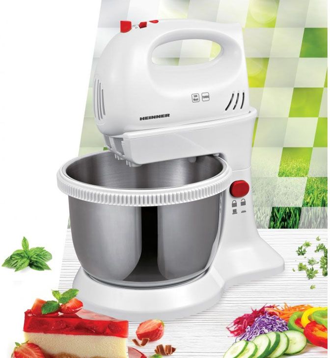 Mikseris su dubeniu 300W, 3.4L HMBR-300W HEINNER Mikseris su dubeniu 300W, 3.4L HMBR-300W HEINNER