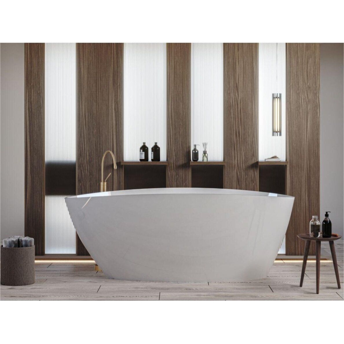 Lieto akmens vonia Bathesa ARTA 150x85 cm Lieto akmens vonia Bathesa ARTA 150x85 cm