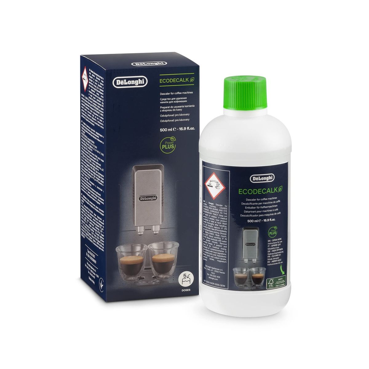 Nukalkinimo skystis De’Longhi EcoDecalk, 500 ml