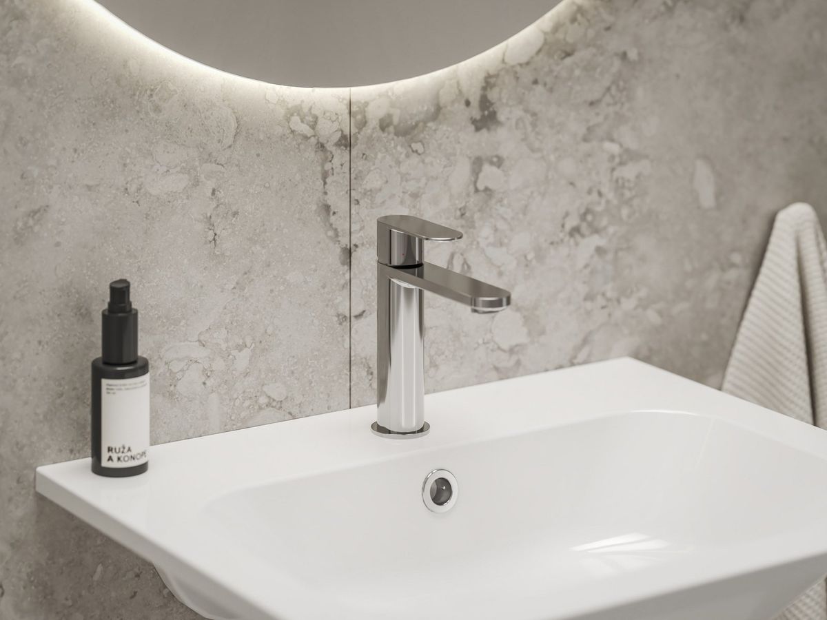 Praustuvo maišytuvas Ravak Chrome II, X070446