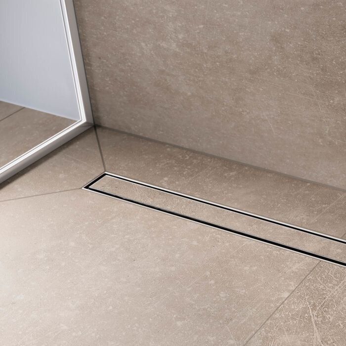 Dušo latakas įklijuojamai plytelei Hansgrohe RainDrain 80 cm, 56167000