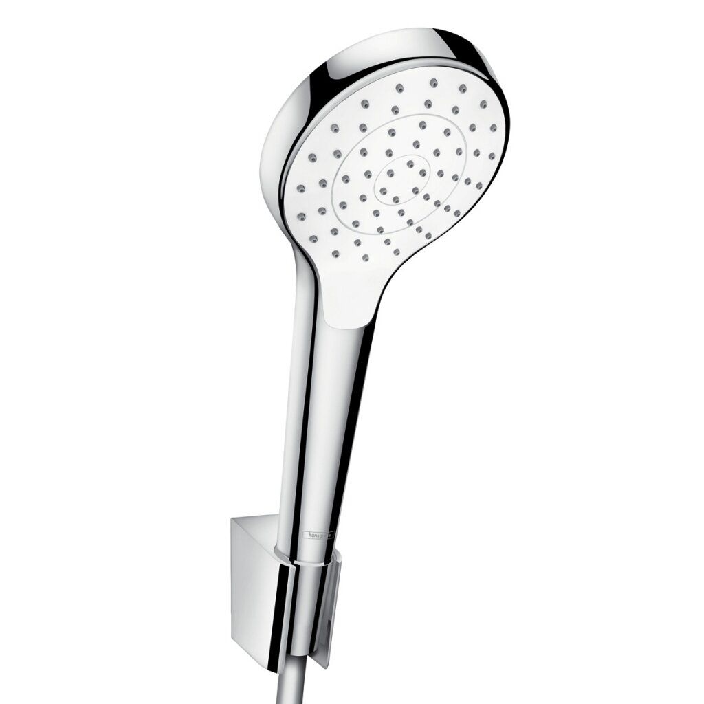 Dušo komplektas Hansgrohe Croma Select S 1jet, baltas/chromas 26420400