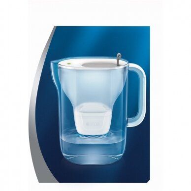 BRITA vandens filtravimo indas Style (2,4l) Pilkas