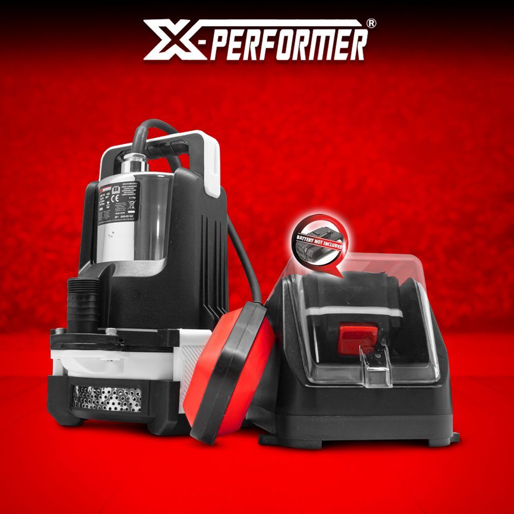 Akumuliatorinis vandens siurblys X-PERFORMER, XPCHYDRO20LI